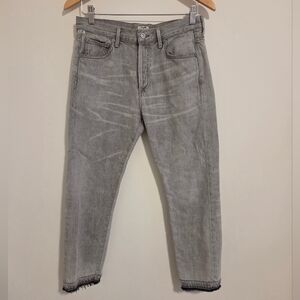 Citizens Of Humanity Grey Premium Vintage Corey Crop Slouchy Slim Jeans